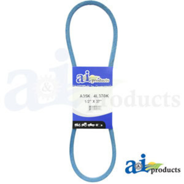 A & I Products Aramid Blue V-Belt (1/2" X 37" ) 15" x0.5" x4" A-A35K